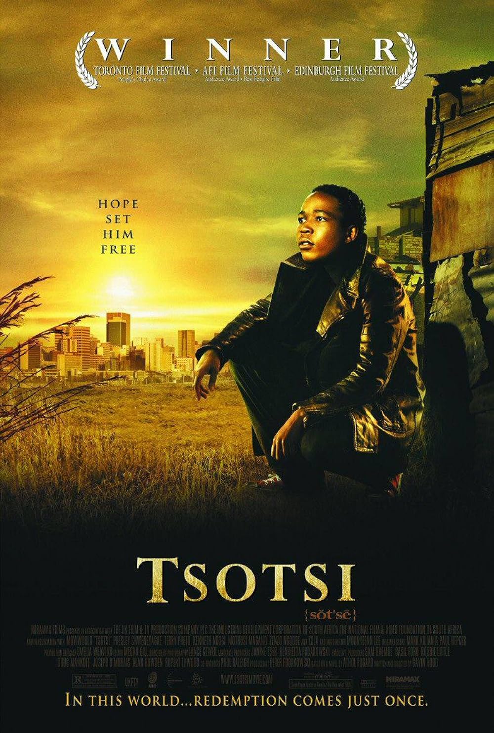 Tsotsi movie poster