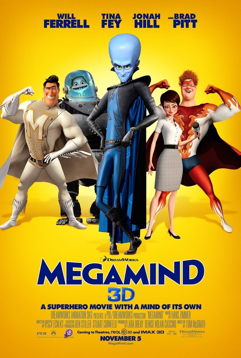 Megamind movie poster