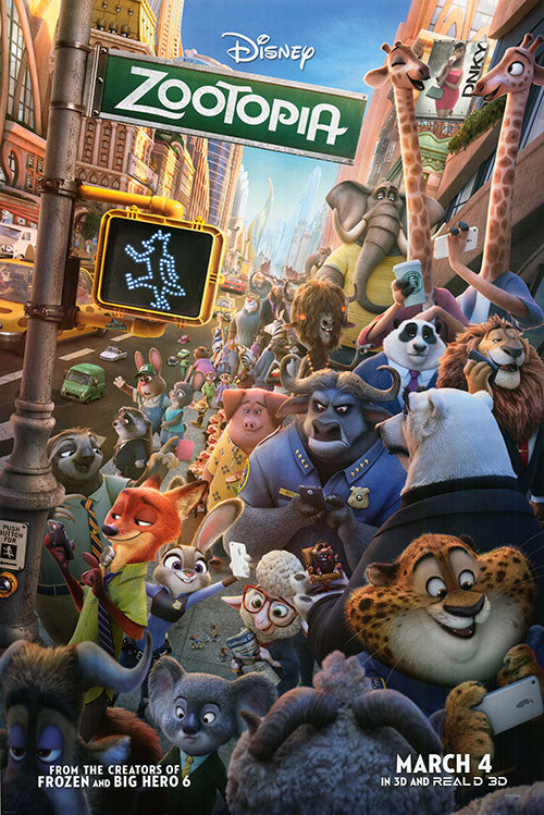 Zootopia movie poster