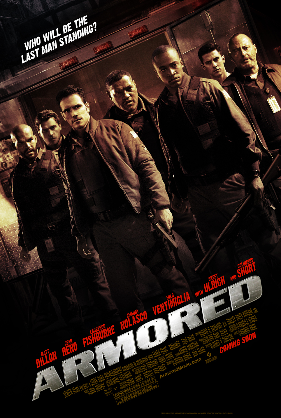 Armored movie poster
