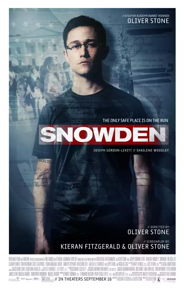 Snowden movie poster