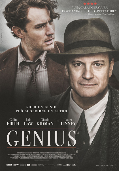 Genius movie poster