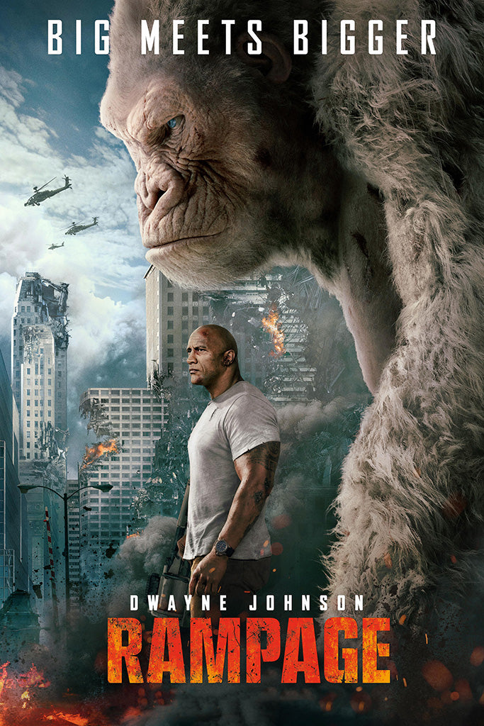 Rampage movie poster