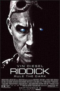 Riddick movie poster