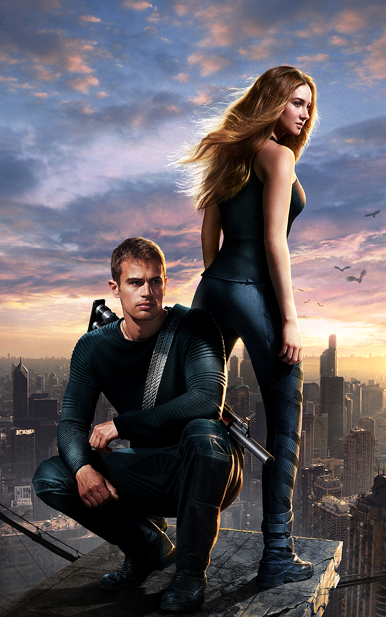 Divergent movie poster