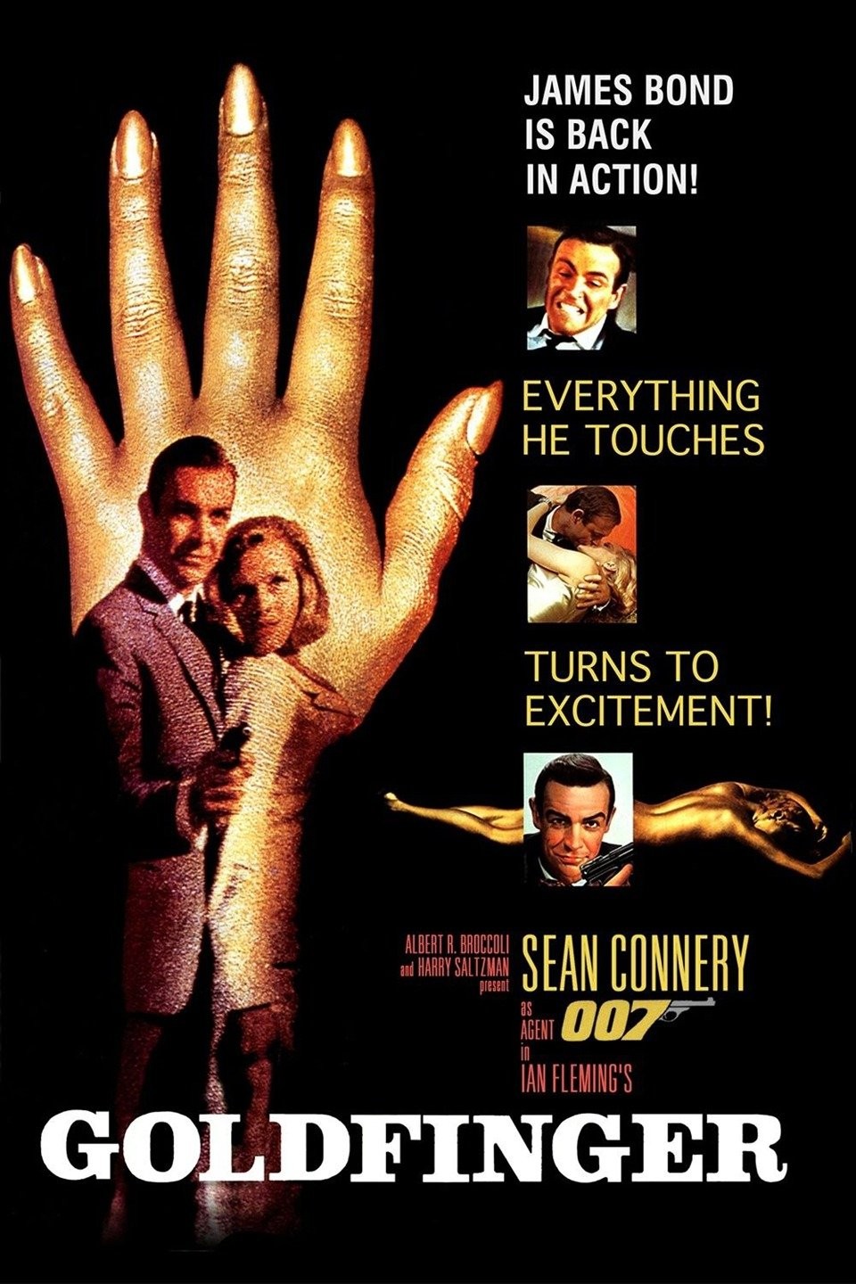 Goldfinger movie poster