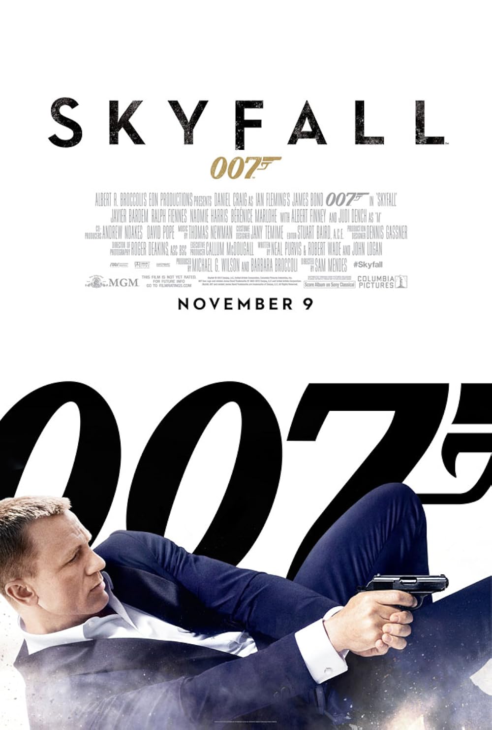 Skyfall movie poster